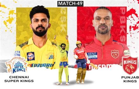 csk vs pbks live score